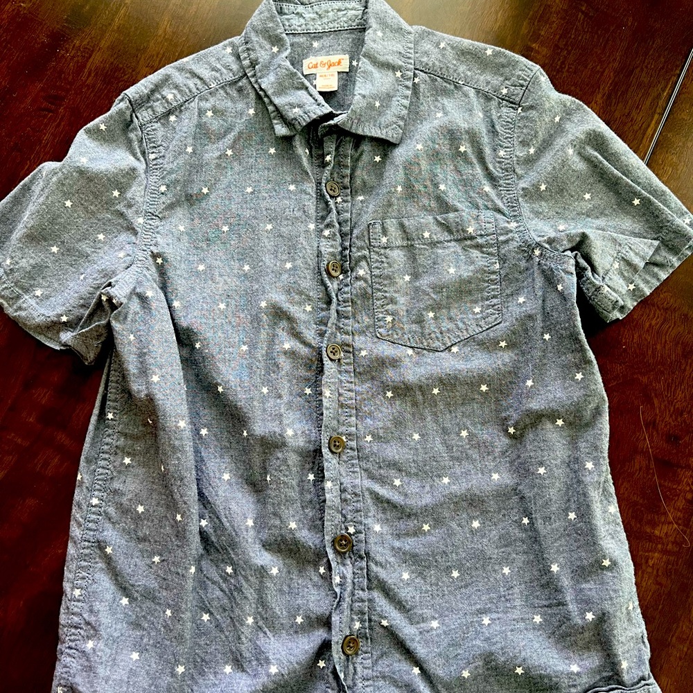 Cat & Jack button up short sleeve